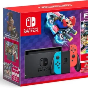 Nintendo Switch™ Mario Kart™ 8 Deluxe Bundle (Full Game Download + 3 Mo. Nintendo Switch Online Membership Included)