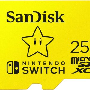 SanDisk-256G-Carte mémoire microSDXC UHS-I pour Nintendo Switch 256 Go