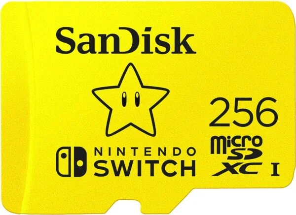 SanDisk-256G-Carte mémoire microSDXC UHS-I pour Nintendo Switch 256 Go